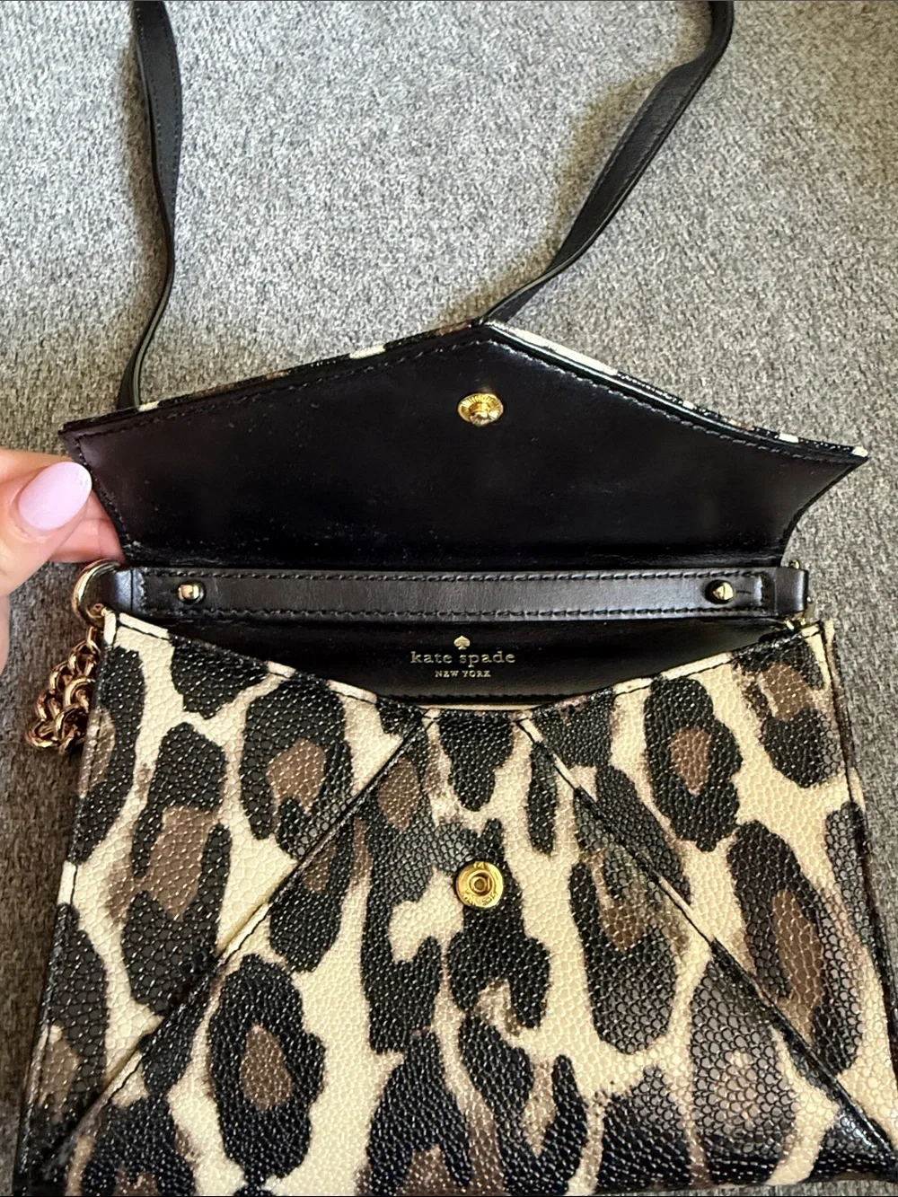 Kate Spade Cheetah Print Crossbody Bag